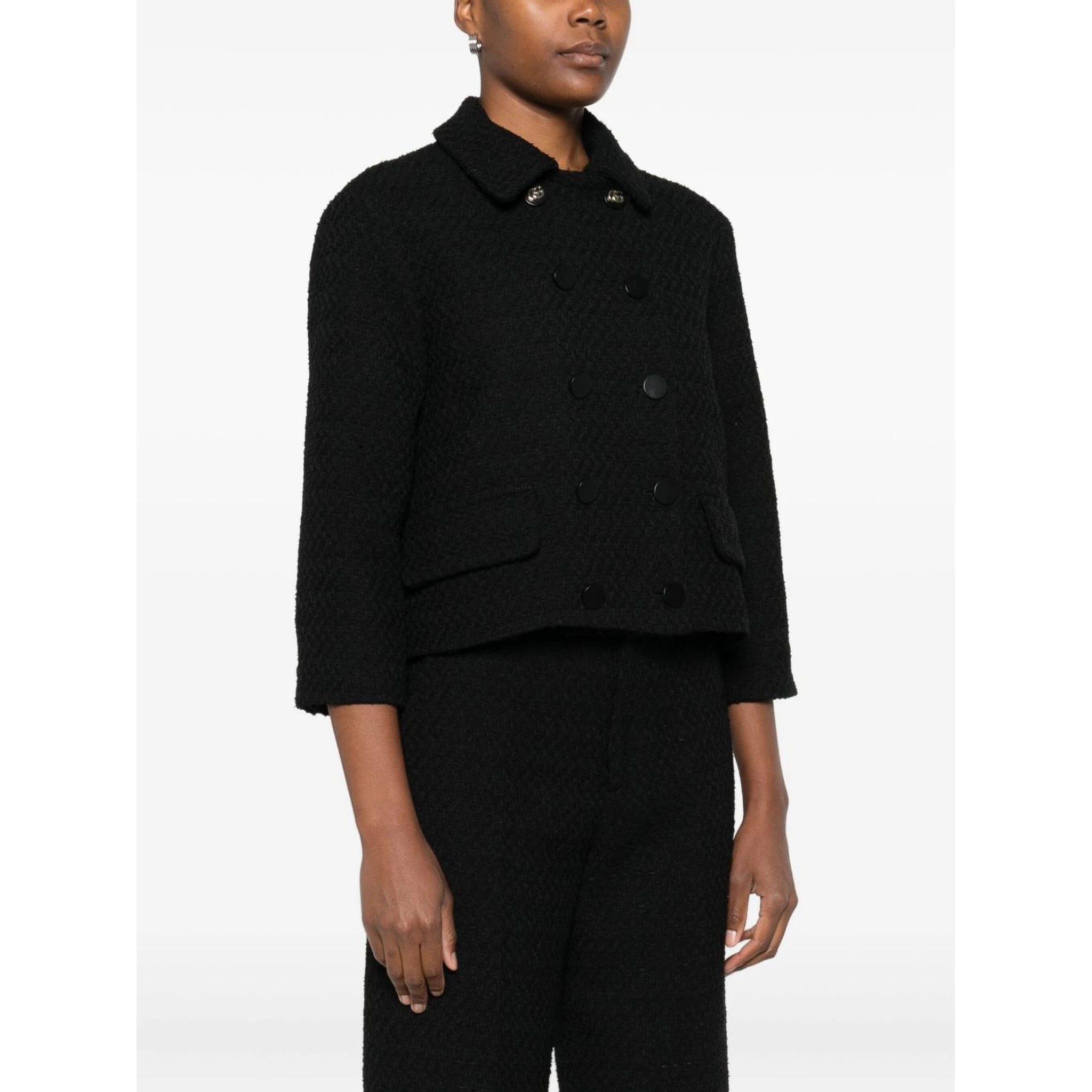 Gucci double-breasted button jacket