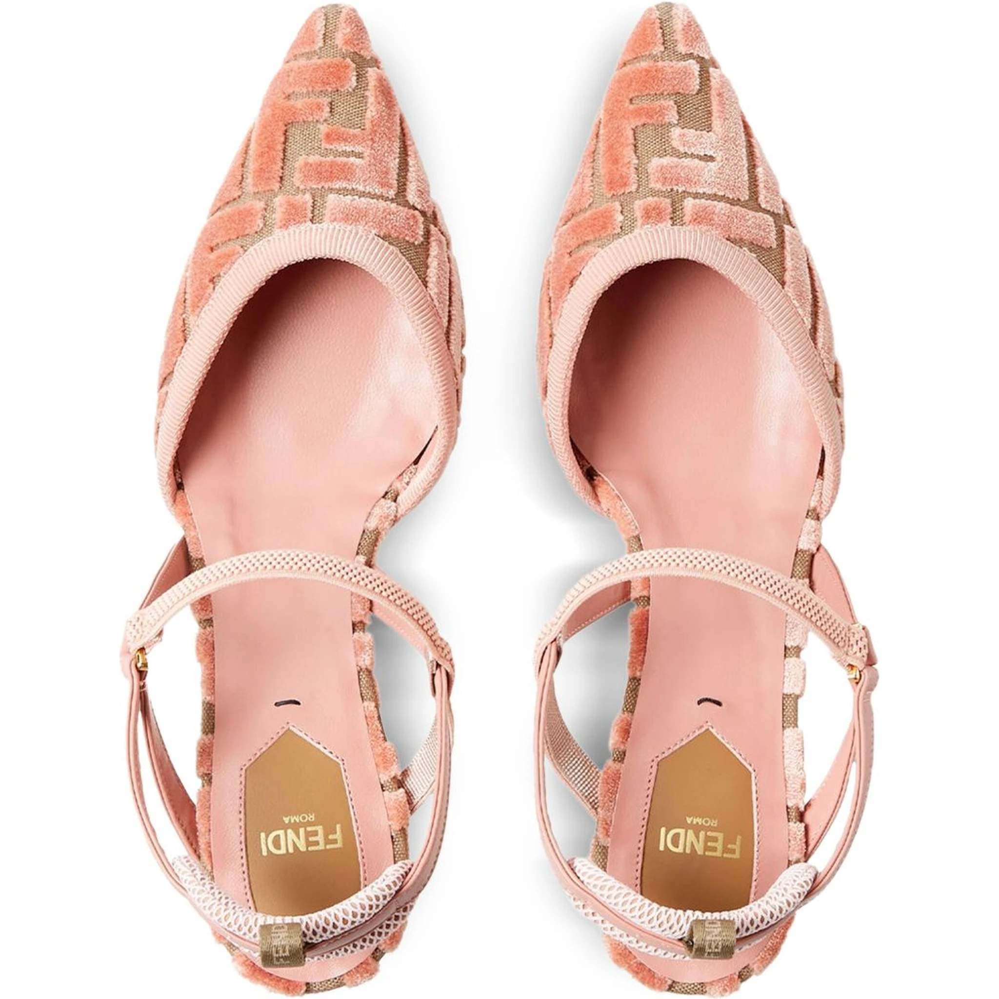 55mm Colibrì Lit slingback pumps