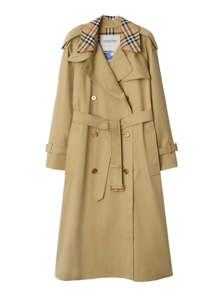 Burberry Coats Beige