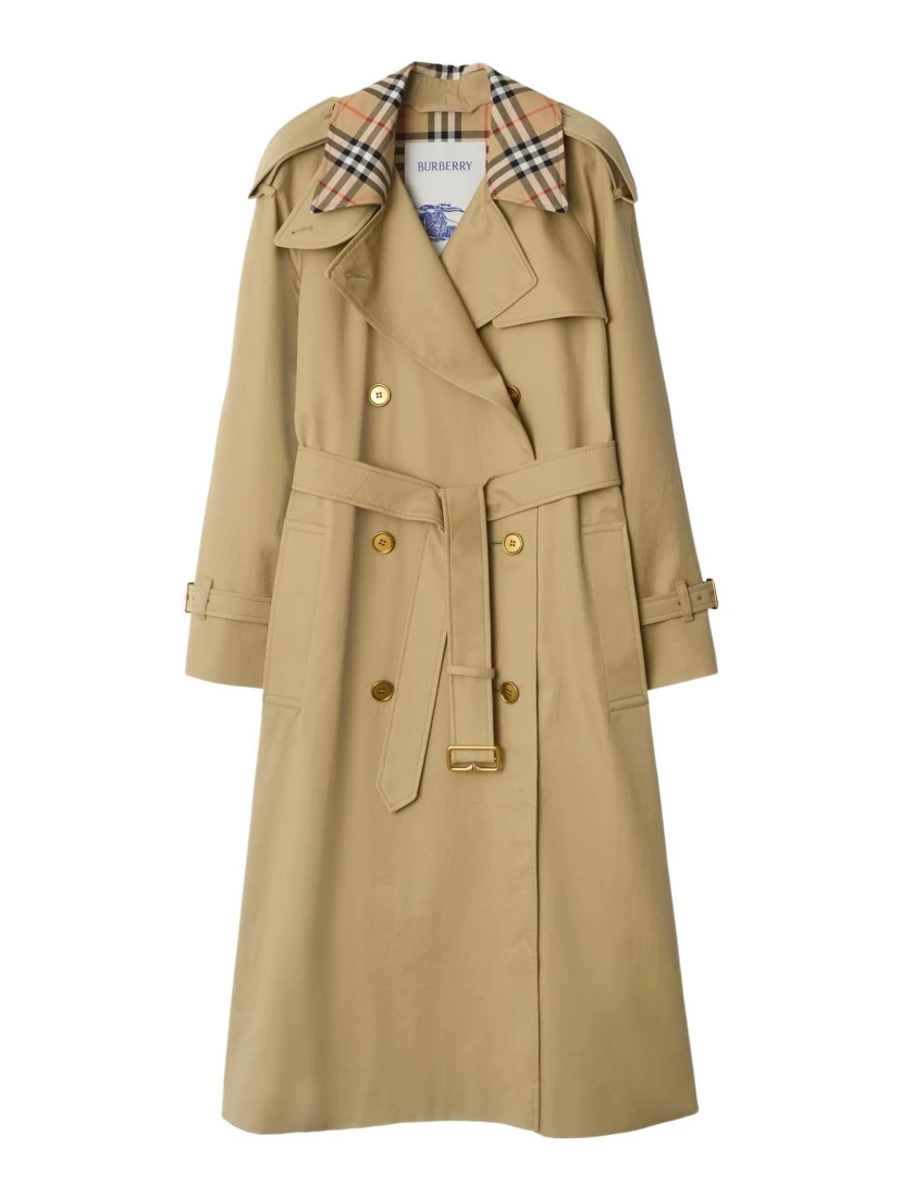 Burberry Coats Beige