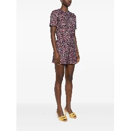 Gucci buttoned short-sleeve playsuit