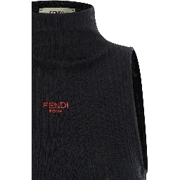 Sleeveless Virgin Wool Top