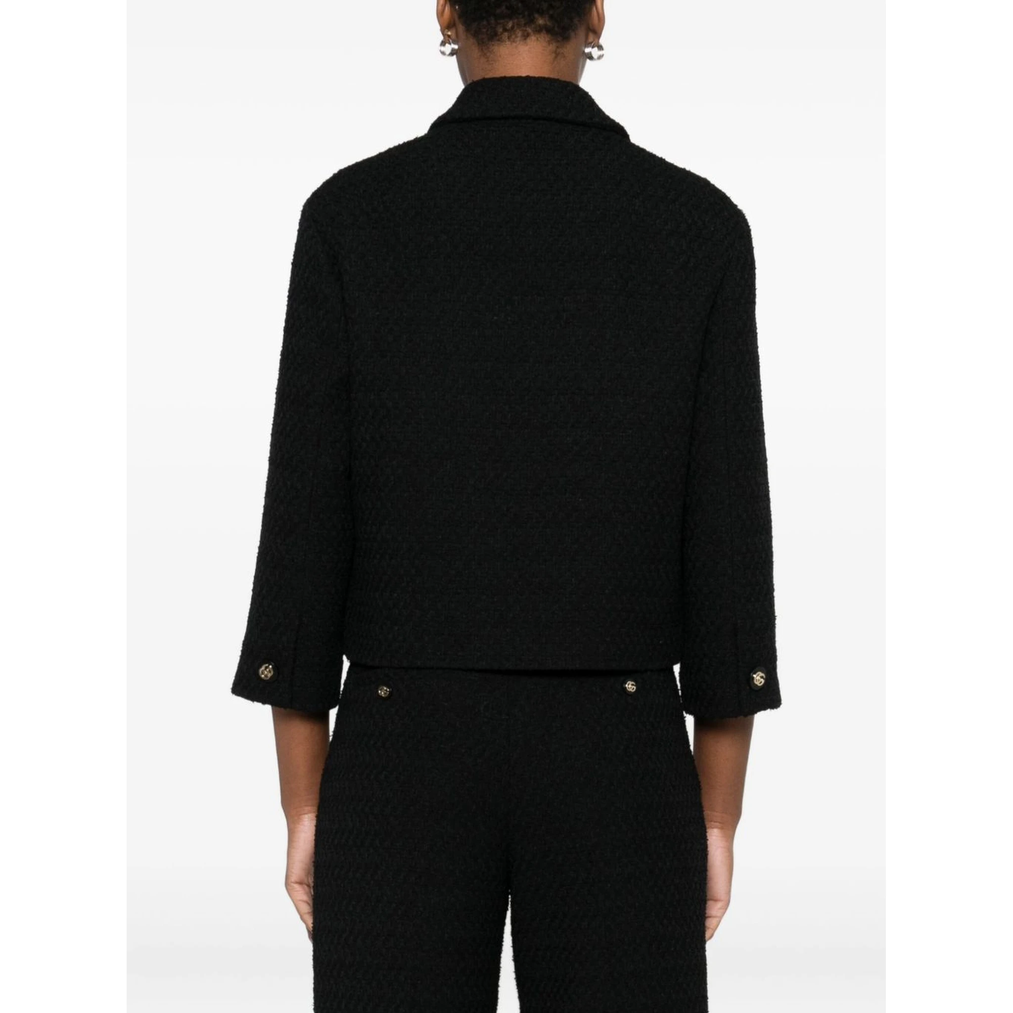 Gucci double-breasted button jacket