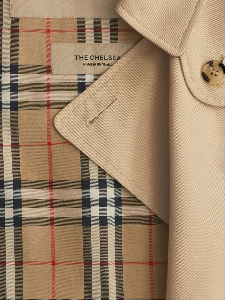 Burberry mid-length Chelsea Heritage trench coat alternative