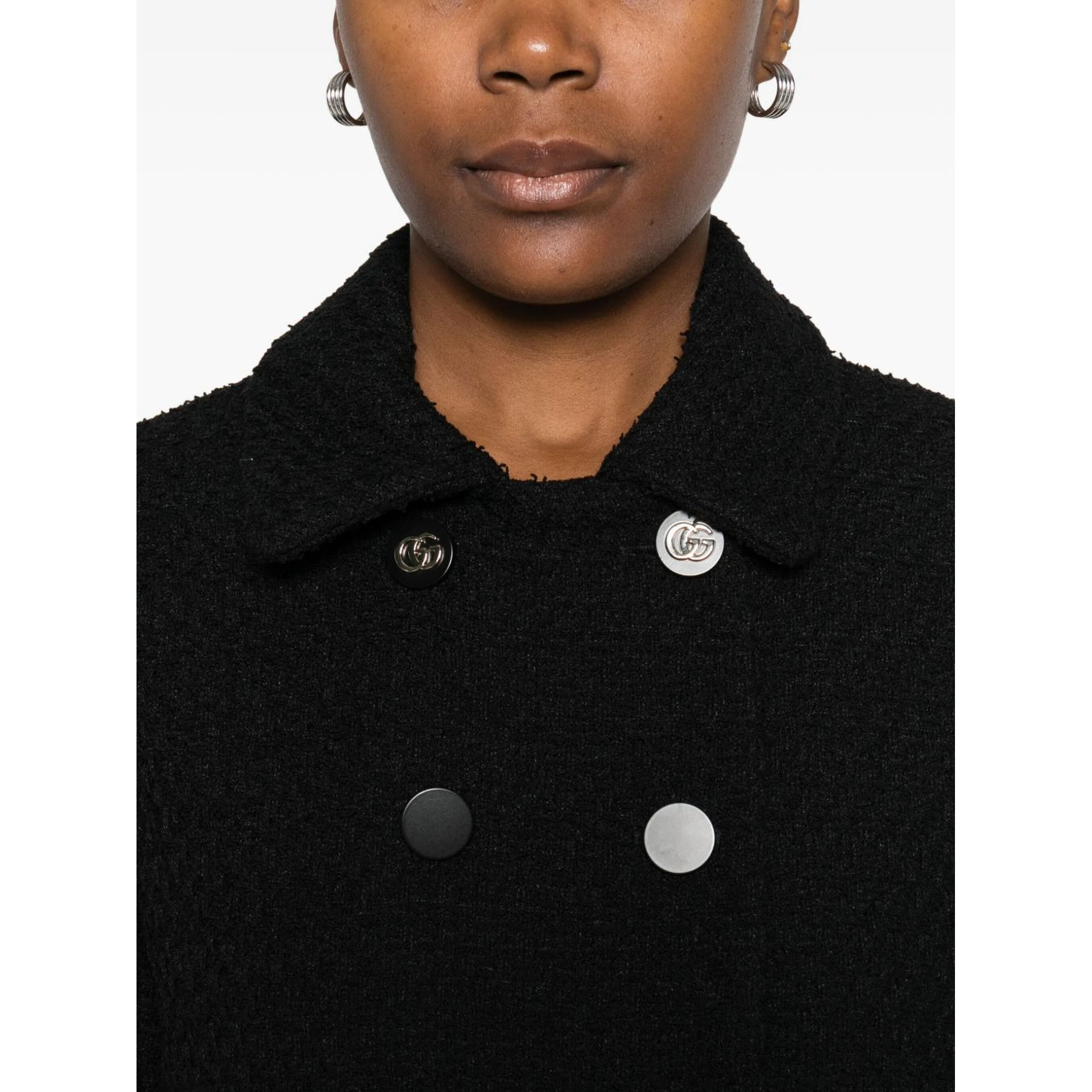 Gucci double-breasted button jacket