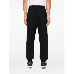 elasticated-cuff track pants