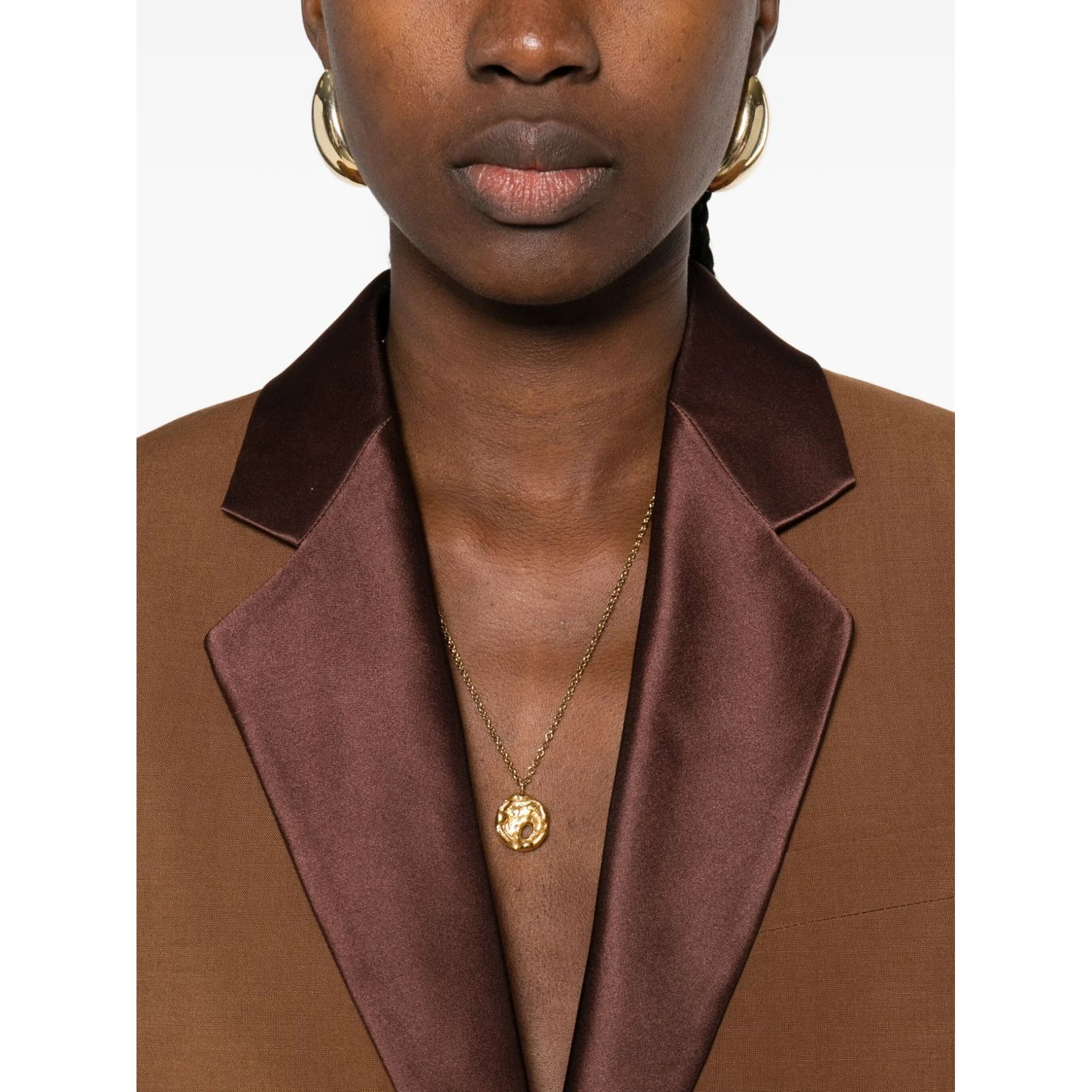 Satin-lapel jacket