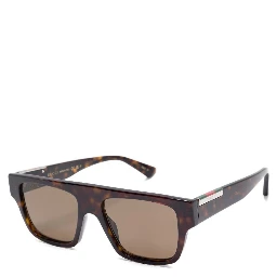 Rectangular frame sunglasses