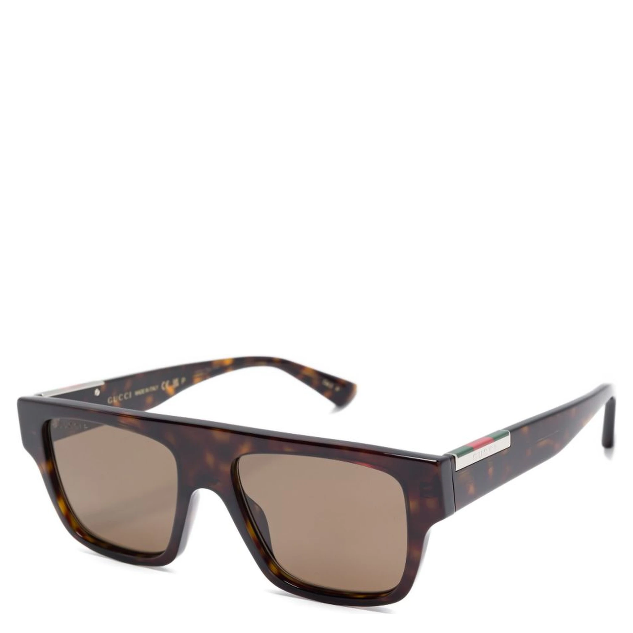 Rectangular frame sunglasses