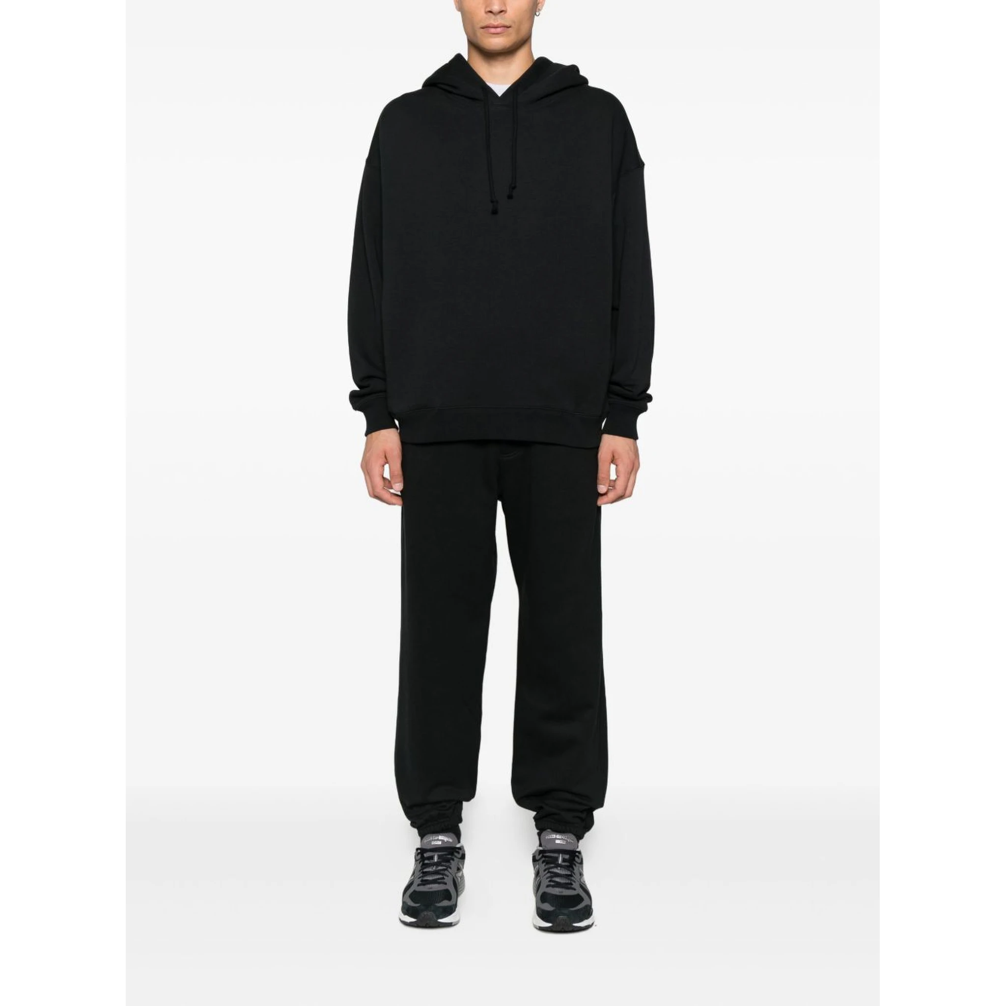 elasticated-cuff track pants