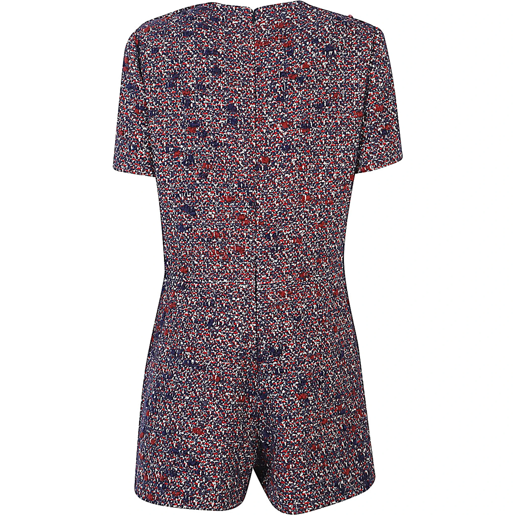 Gucci buttoned short-sleeve playsuit