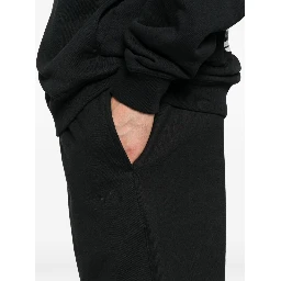 elasticated-cuff track pants
