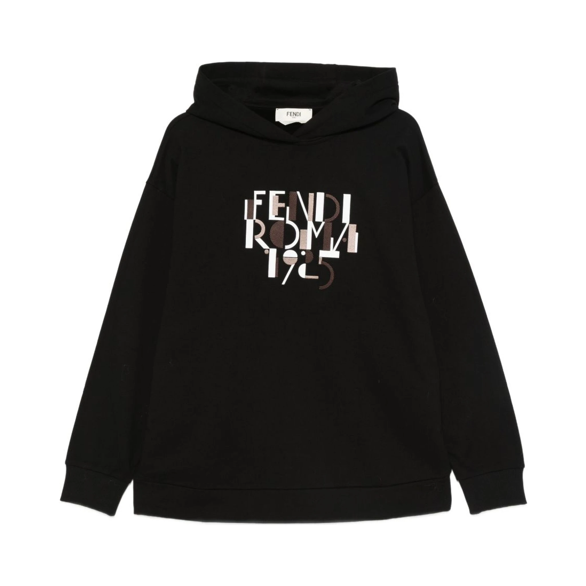 FENDI logo-print hoodie