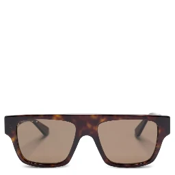 Rectangular frame sunglasses