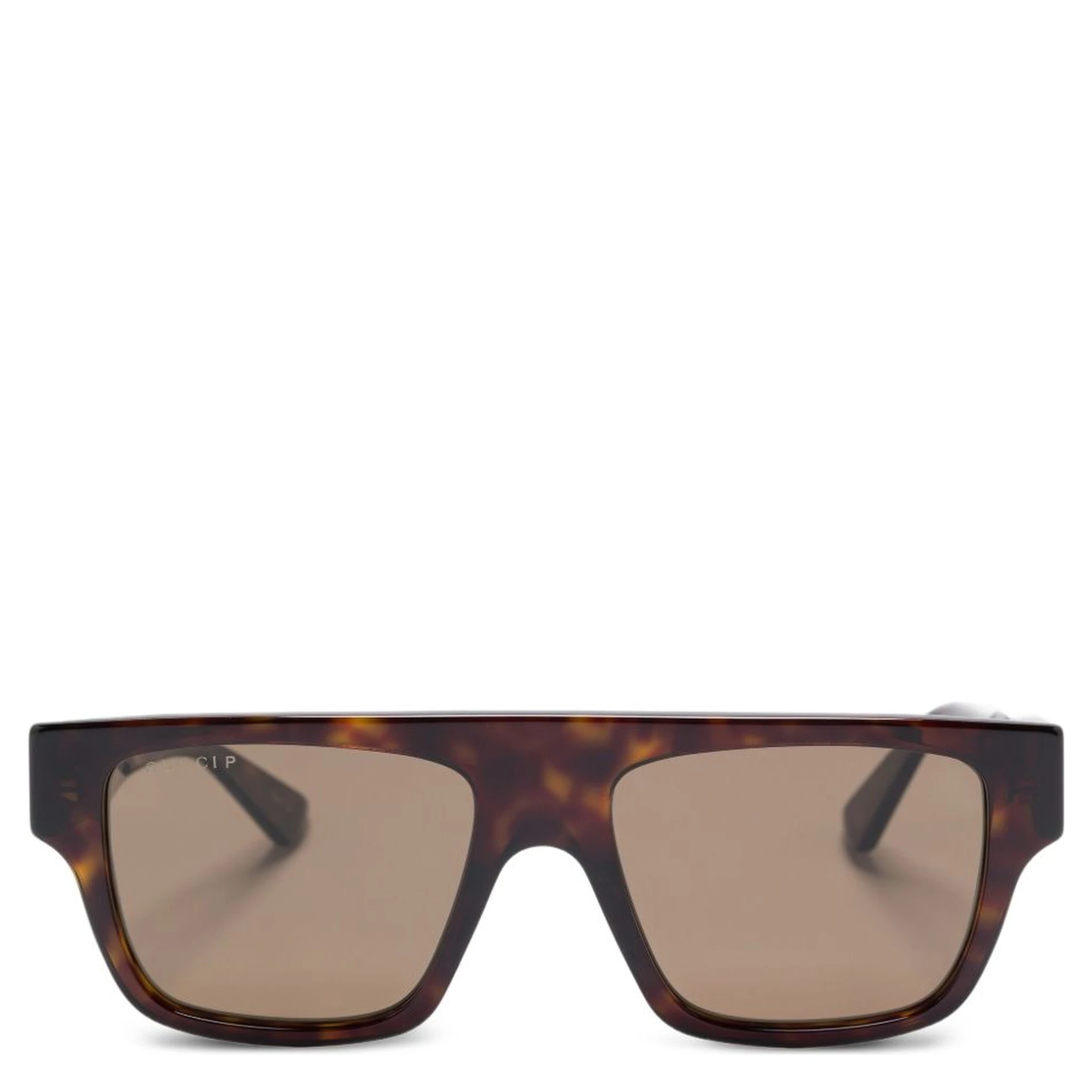 Rectangular frame sunglasses