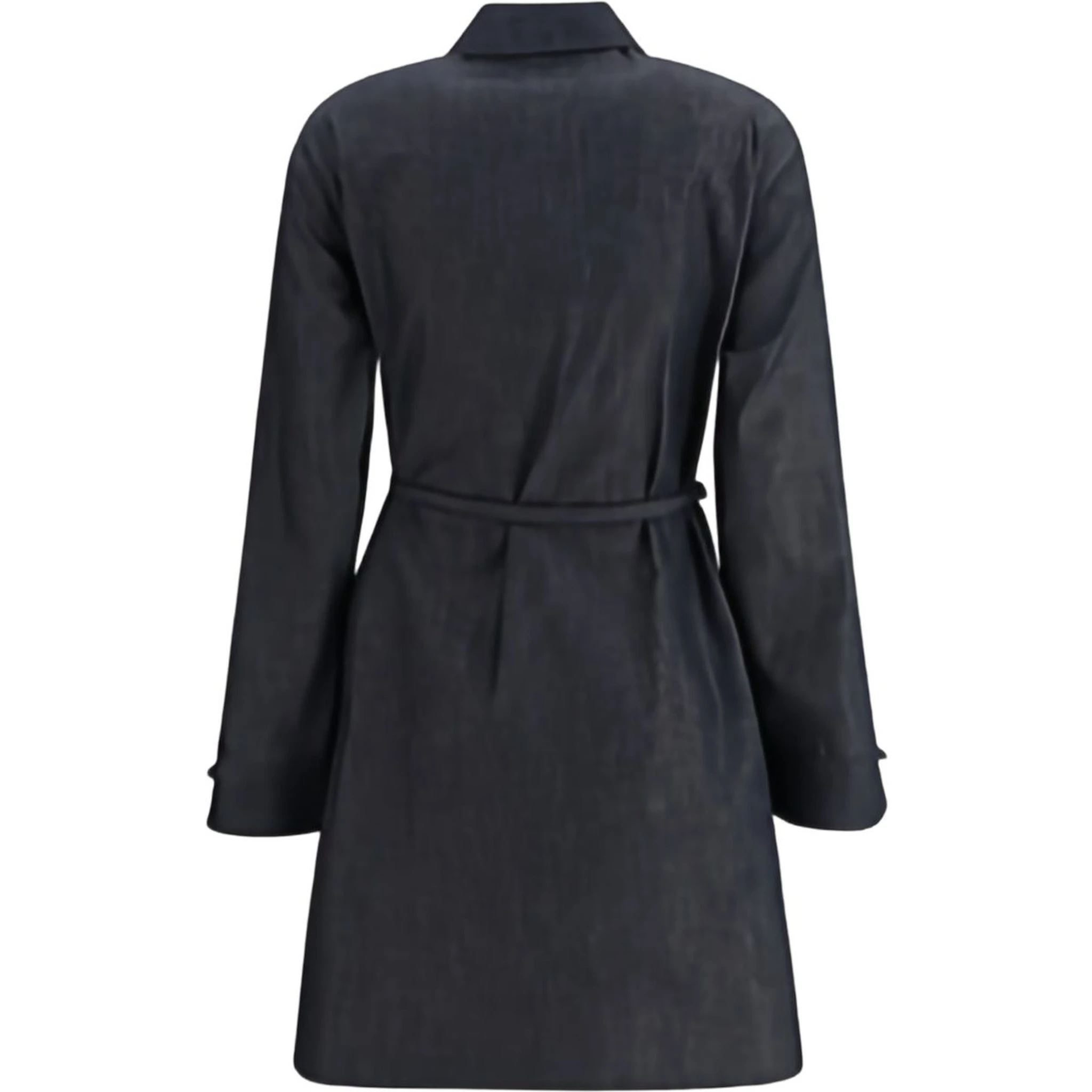 Chambray Dress In Blue