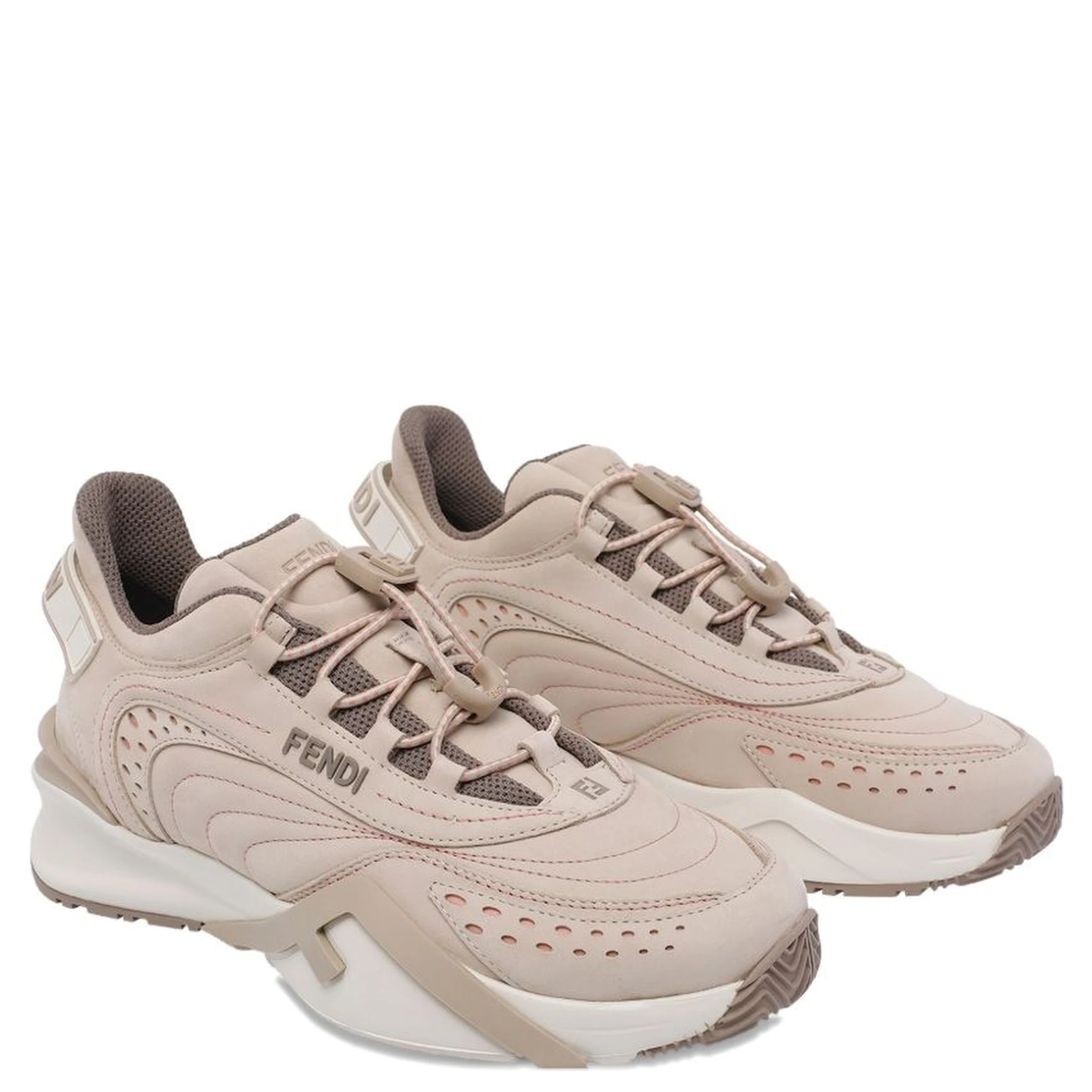 FENDI suede sneakers