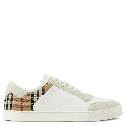 Vintage Check panelled sneakers
