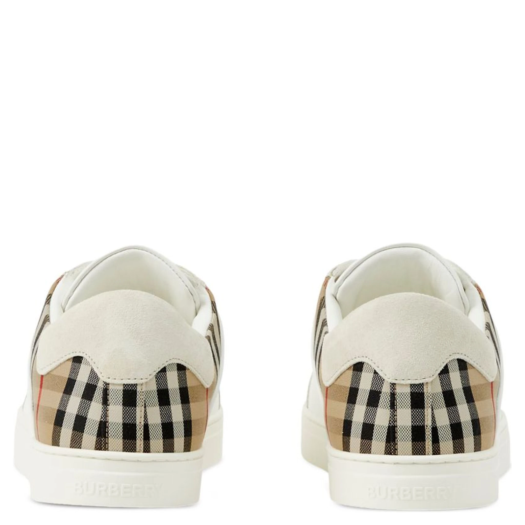 Vintage Check panelled sneakers