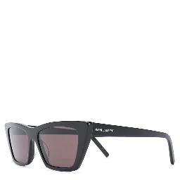 نظارات شمسية سوداء من سان لوران