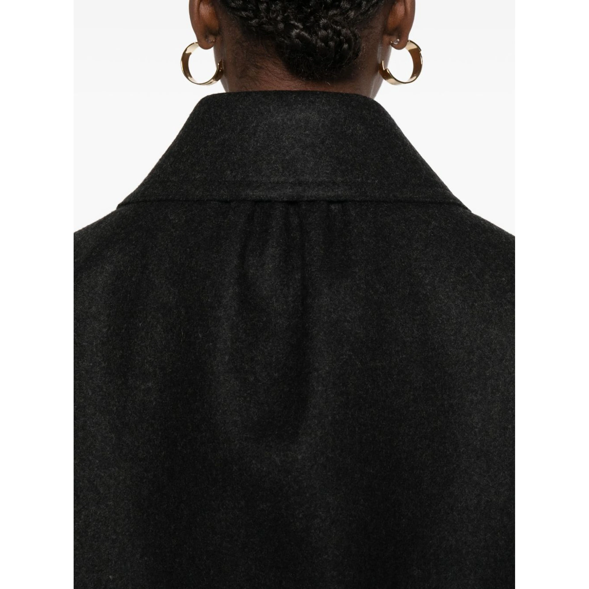 Black Knitted Cashmere Jumper