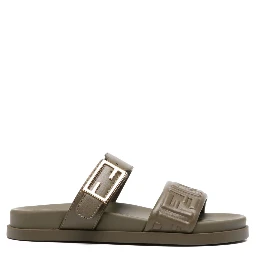 double-band flat sandals