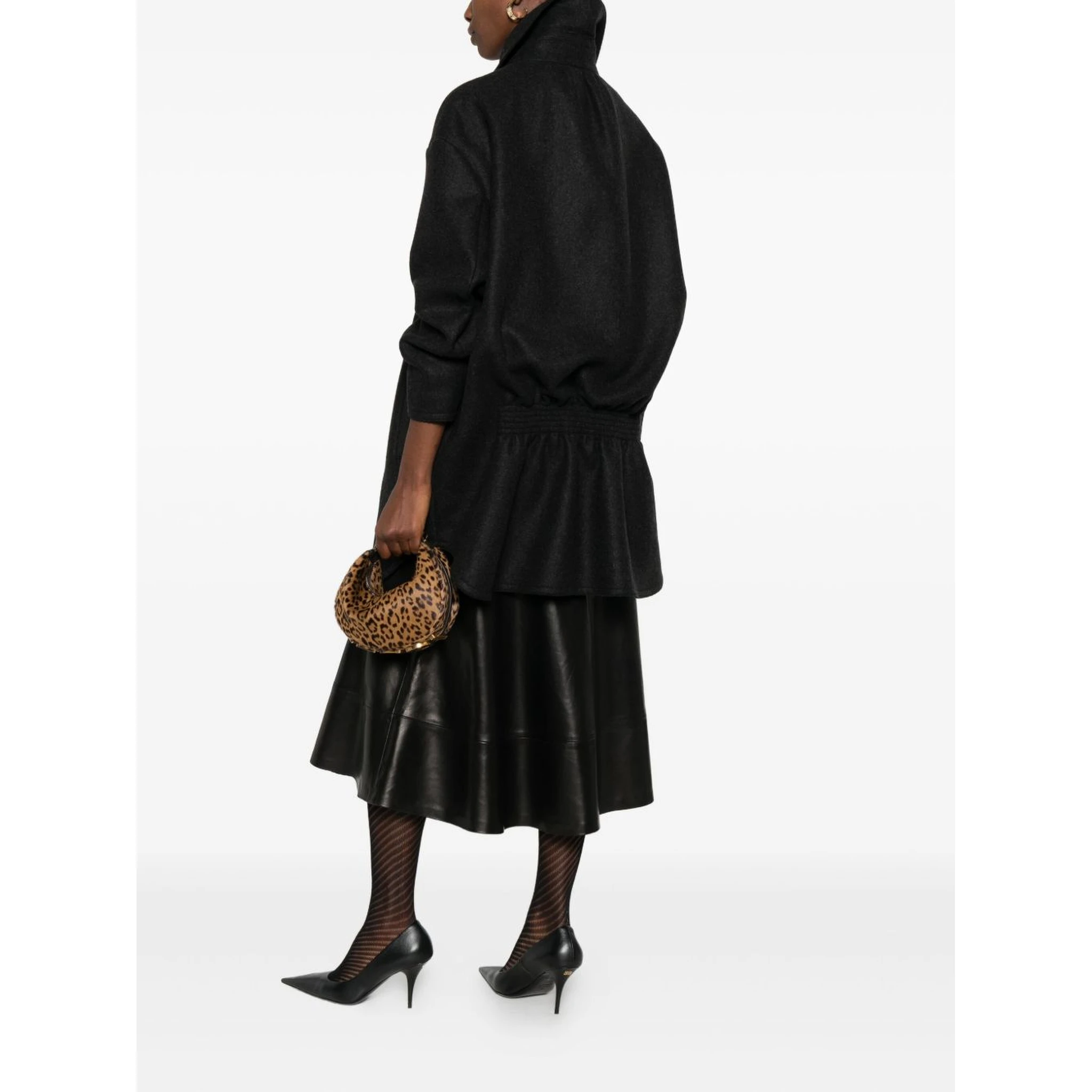 Black Knitted Cashmere Jumper