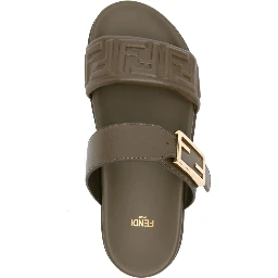 double-band flat sandals