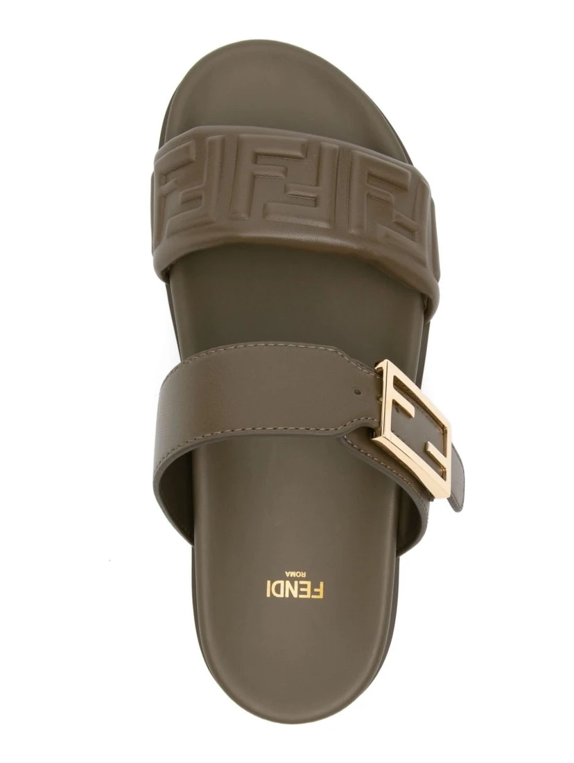 double-band flat sandals