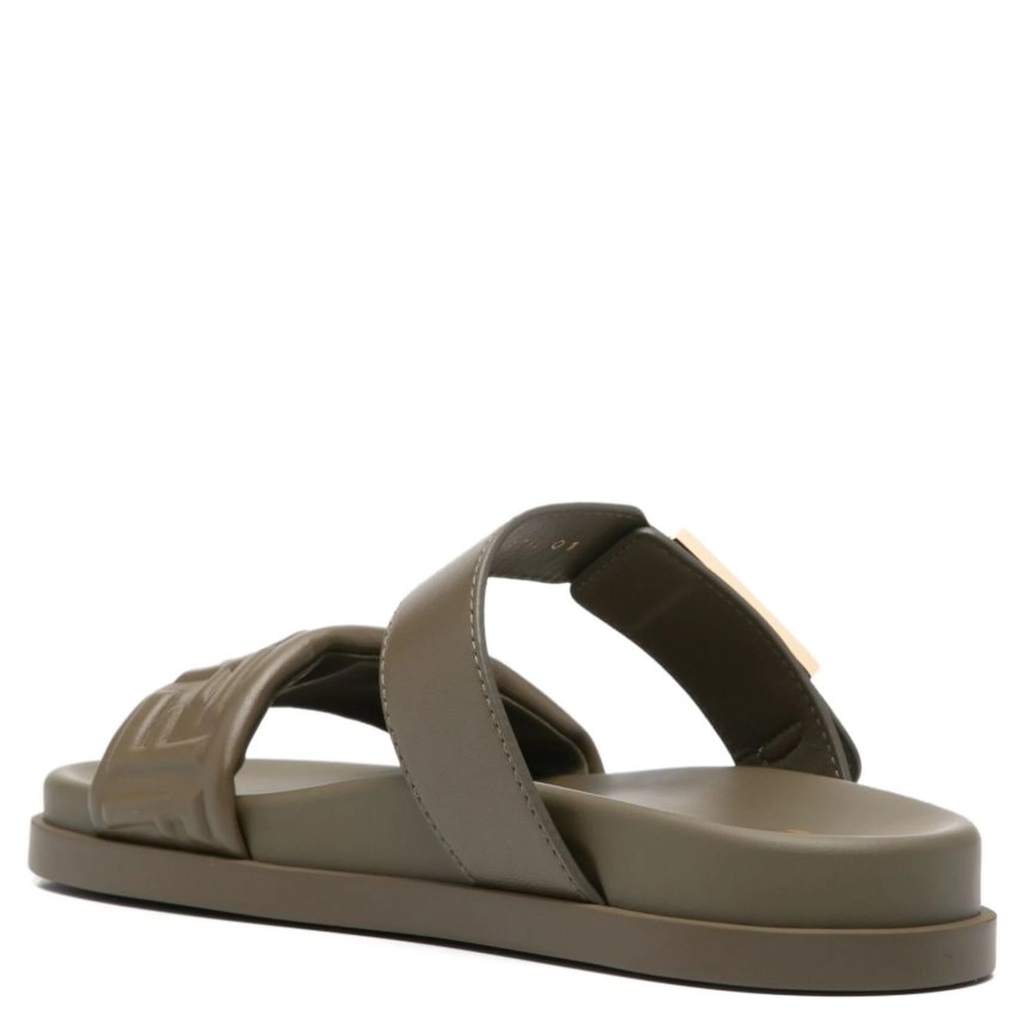 double-band flat sandals
