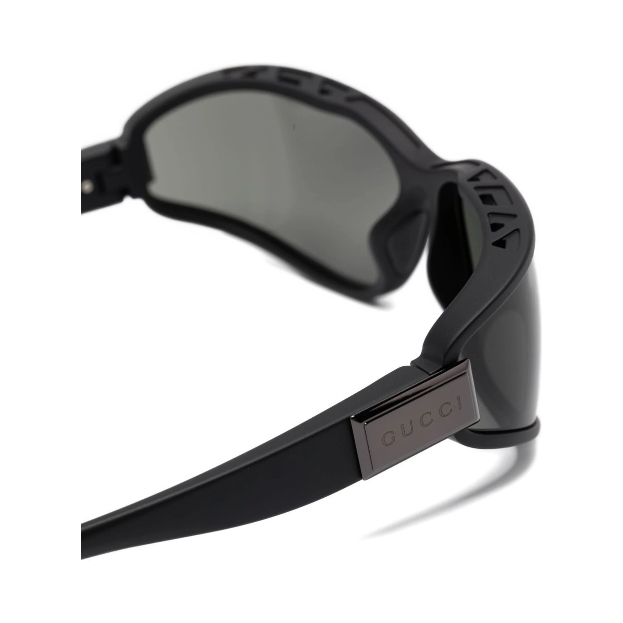 shield-frame sunglasses