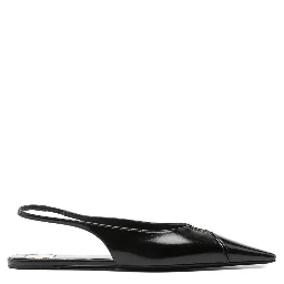 Babylone slingback pointed-toe flats