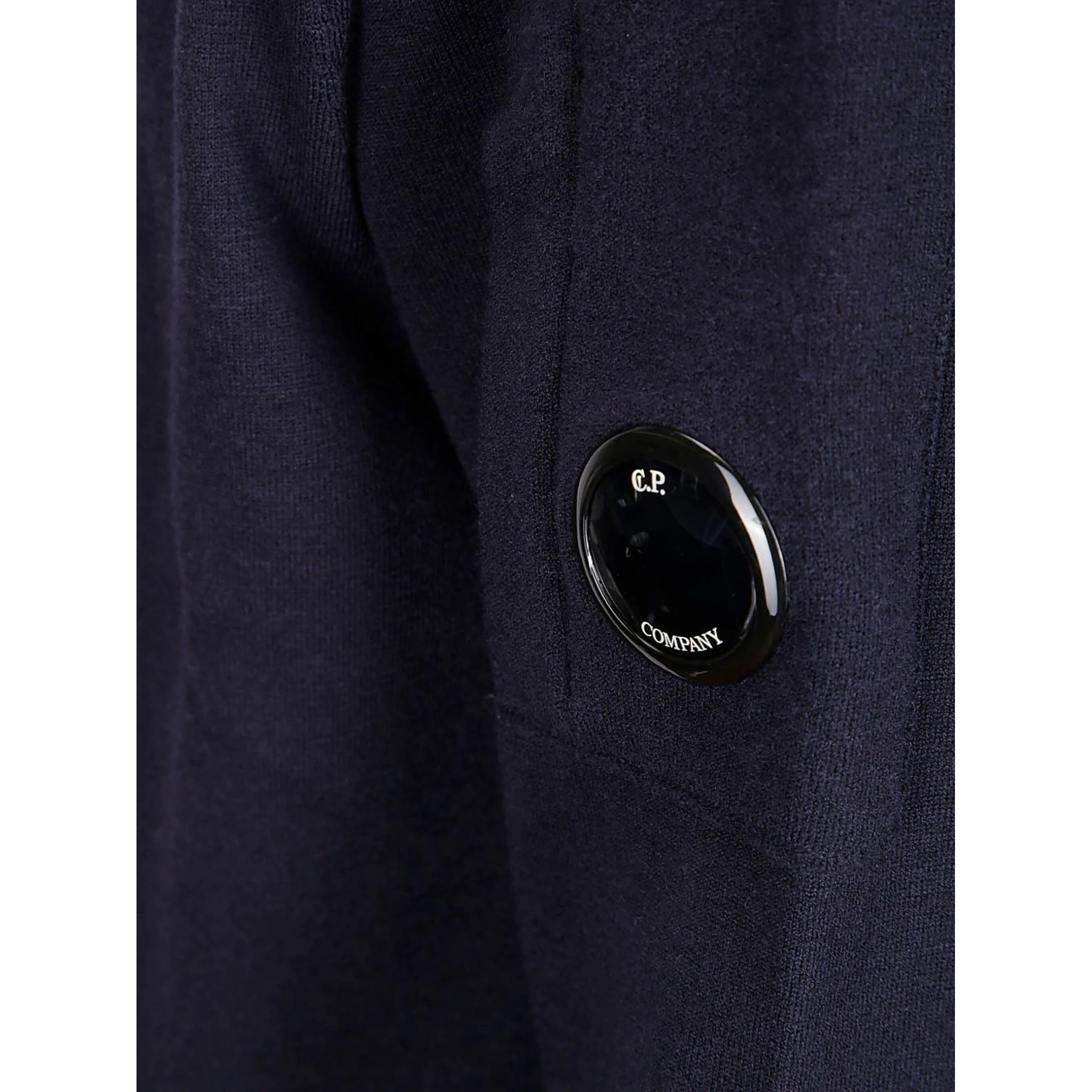 crew neck lens pocket jumper