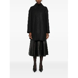 Black Knitted Cashmere Jumper