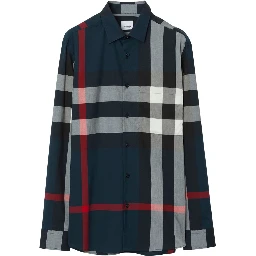 Burberry Shirts Blue