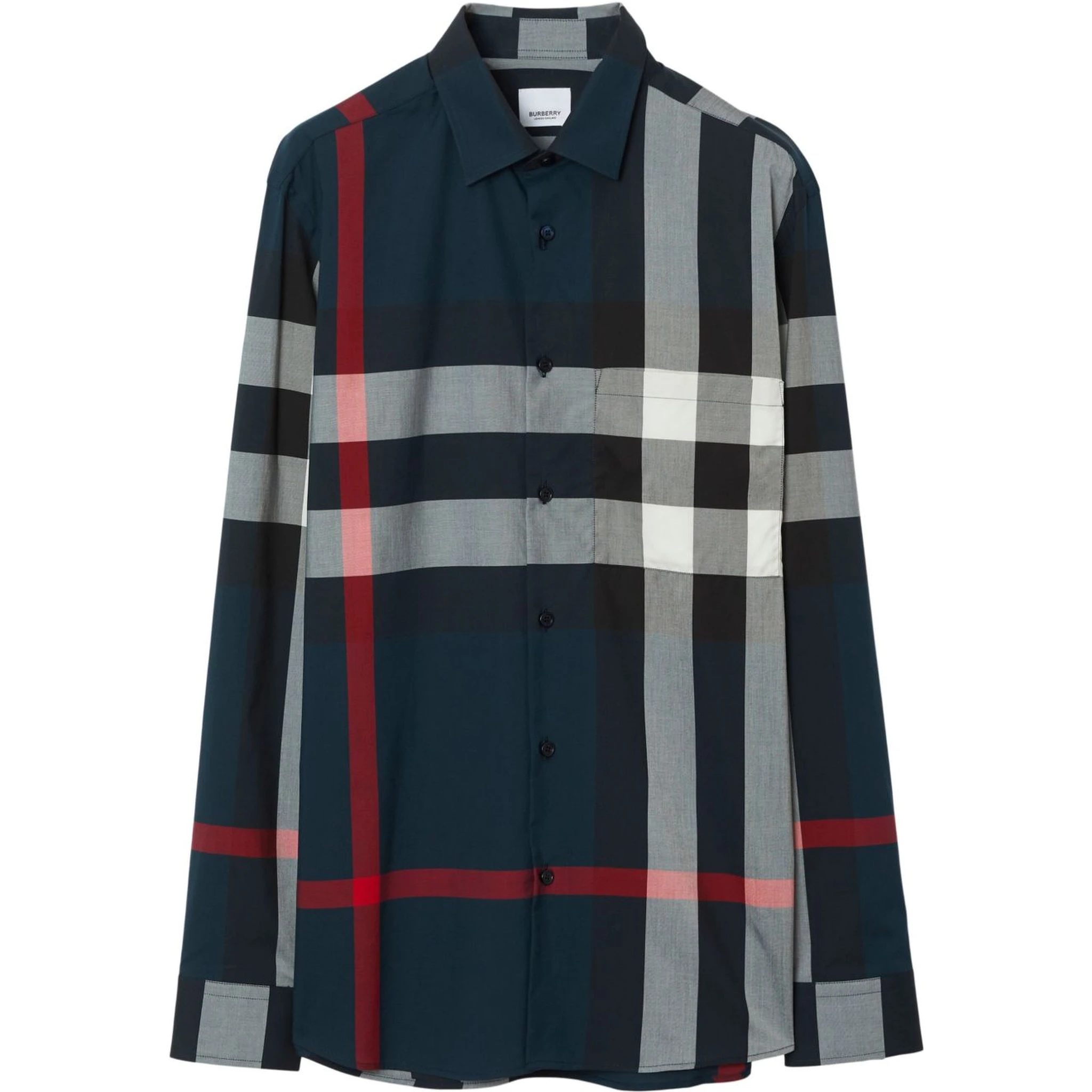Burberry Shirts Blue