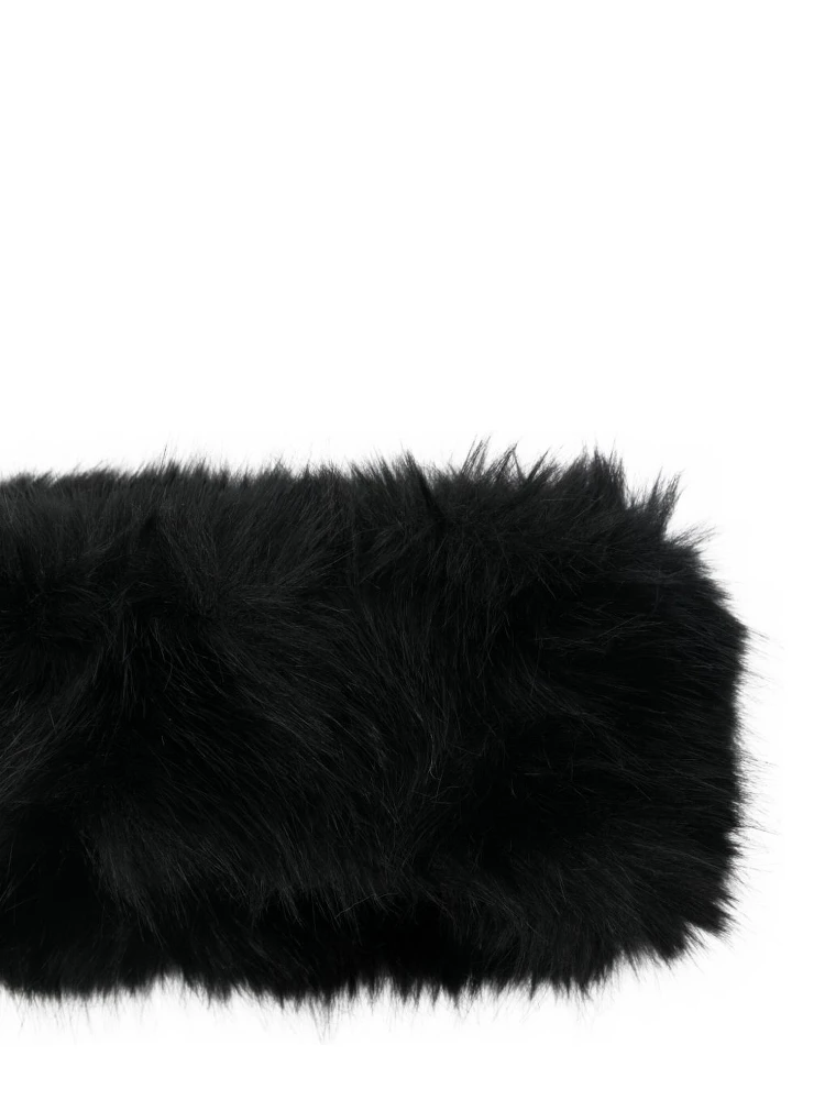faux-fur headband alternative