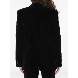 Cassandre Jacket In Velvet In Black