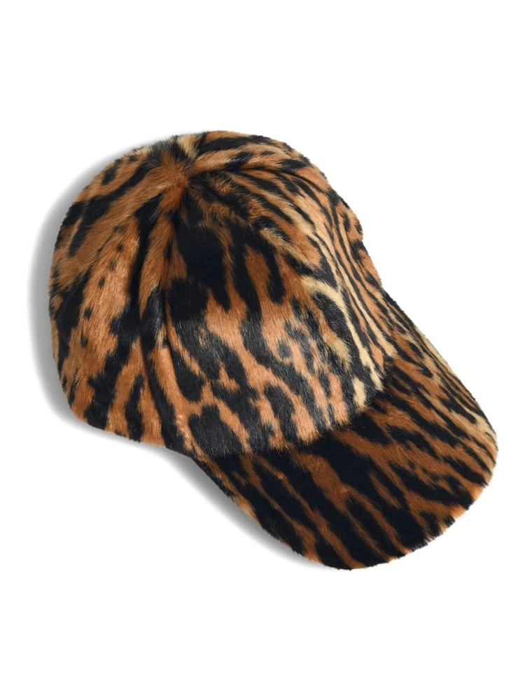 Cyrene animalier faux-fur cap alternative
