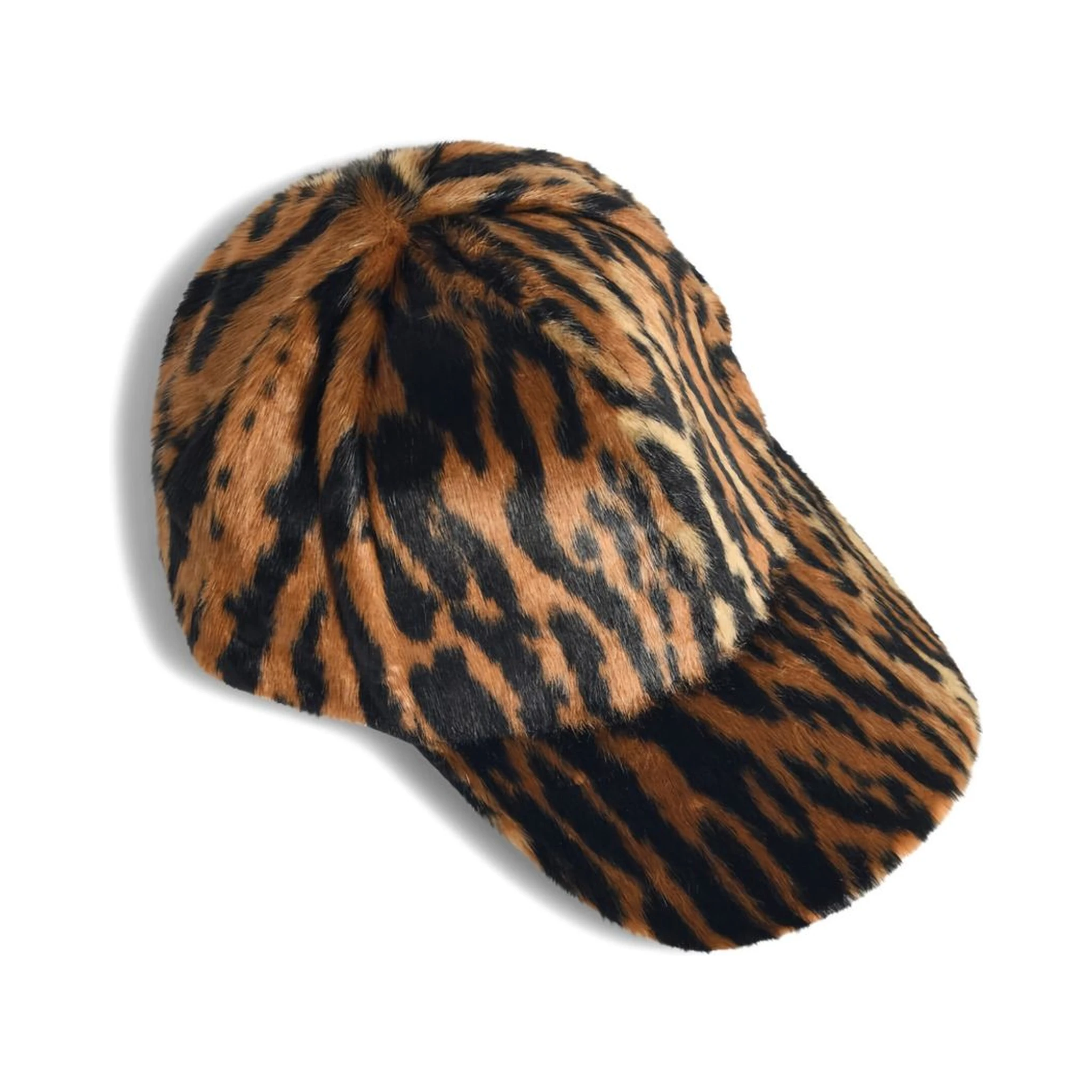 Cyrene animalier faux-fur cap