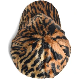 Cyrene animalier faux-fur cap