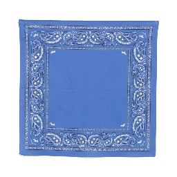 paisley-print bandana