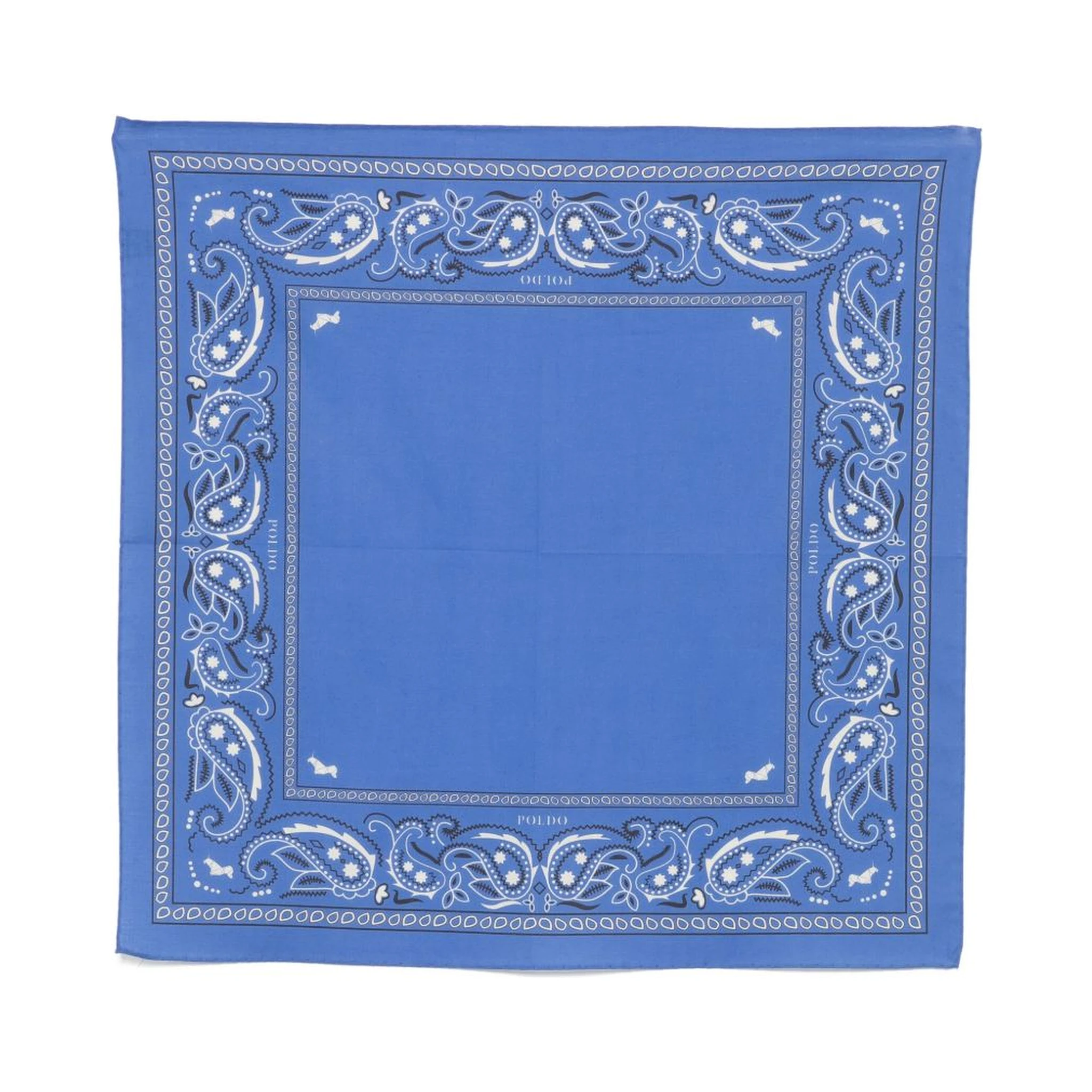 paisley-print bandana