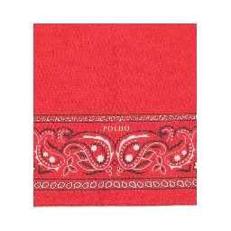 paisley-print bandana