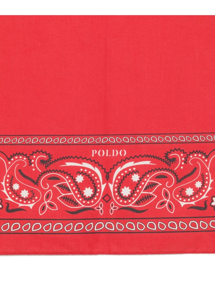 paisley-print bandana