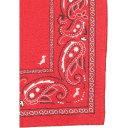 paisley-print bandana