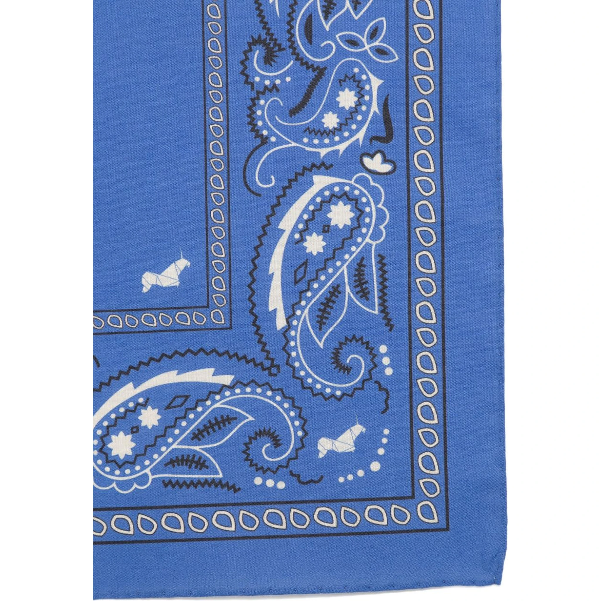 paisley-print bandana