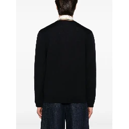 Paul Smith rainbow-striped merino wool cardigan