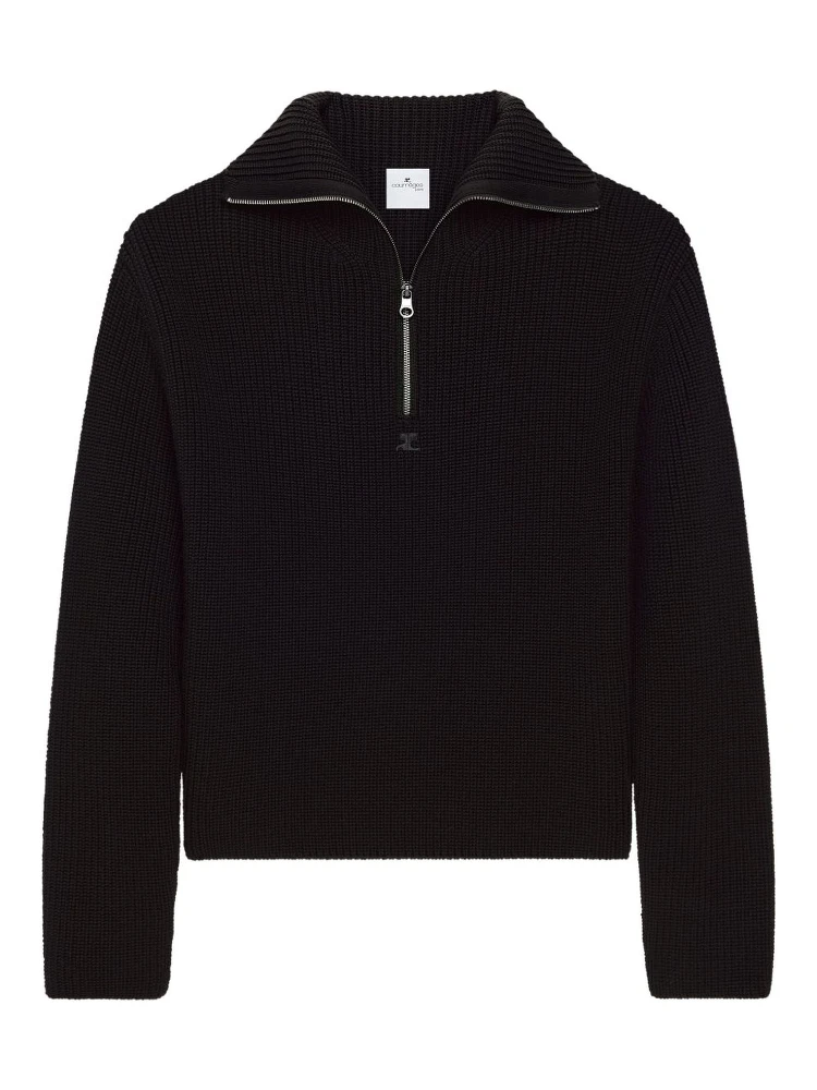 COURREGES PRE Sweaters Black