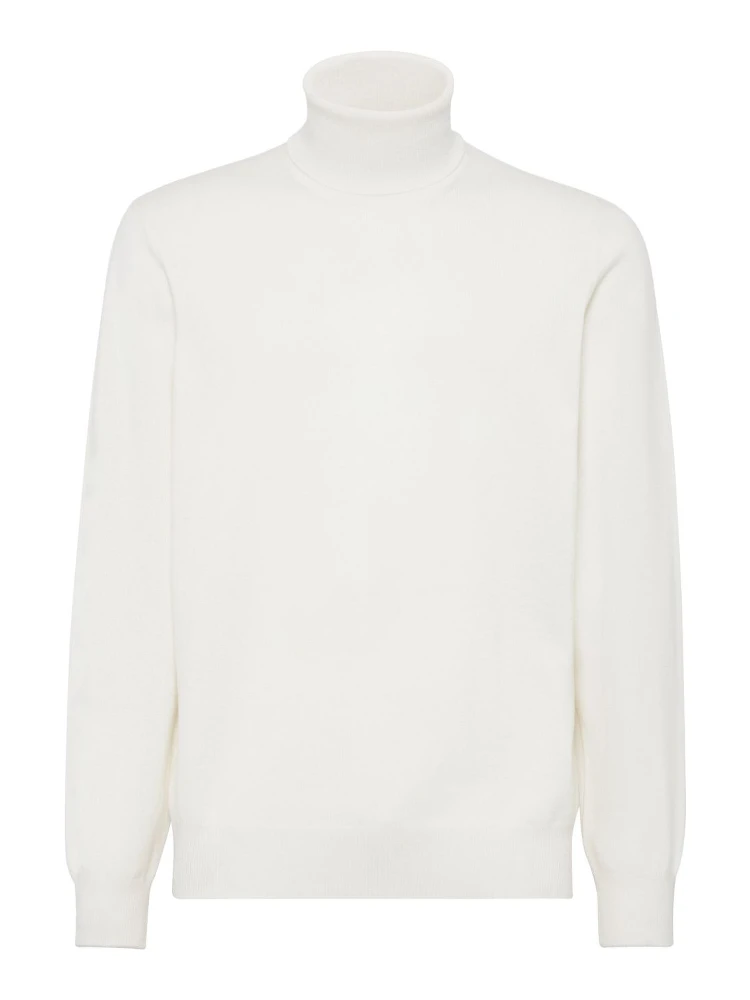 Men's Cashmere Turtleneck Sweater In Panama
